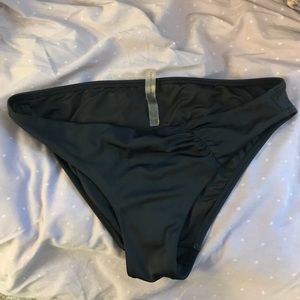 black victoria’s secret bathing suit bottom